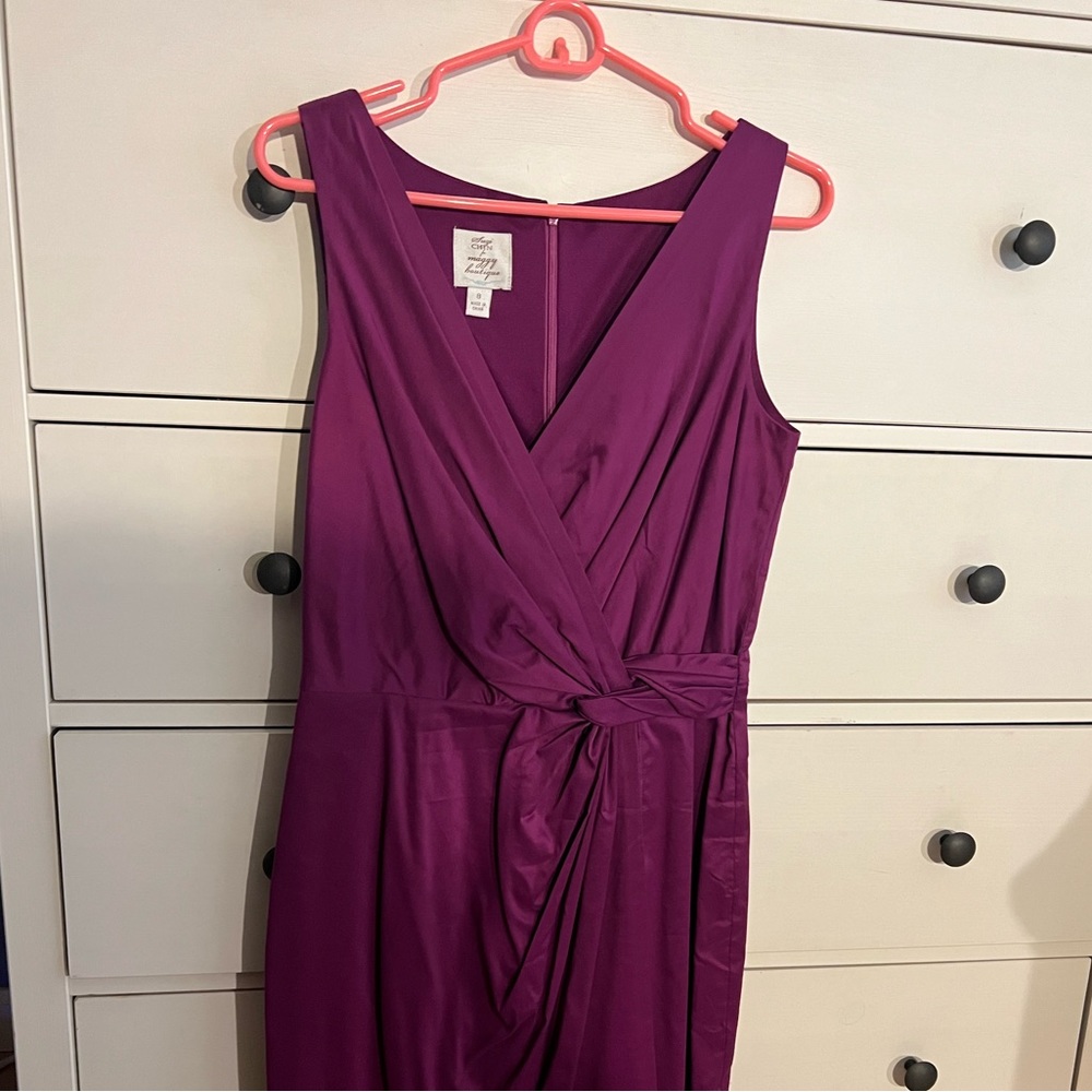 Suzi Chin for Maggy Boutique, purple, size 8.